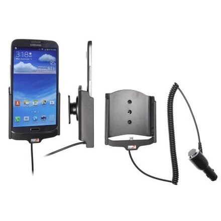 Telefoonhouder Samsung Galaxy Mega 6.3 - Actieve houder - 12/24V lader