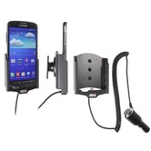 Telefoonhouder Samsung Galaxy S4 Active GT I9295 - Actieve houder - 12/24V lader