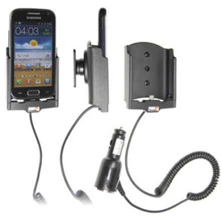 Telefoonhouder Samsung Galaxy Ace 2 GT-I8160 - Actieve houder - 12/24V lader
