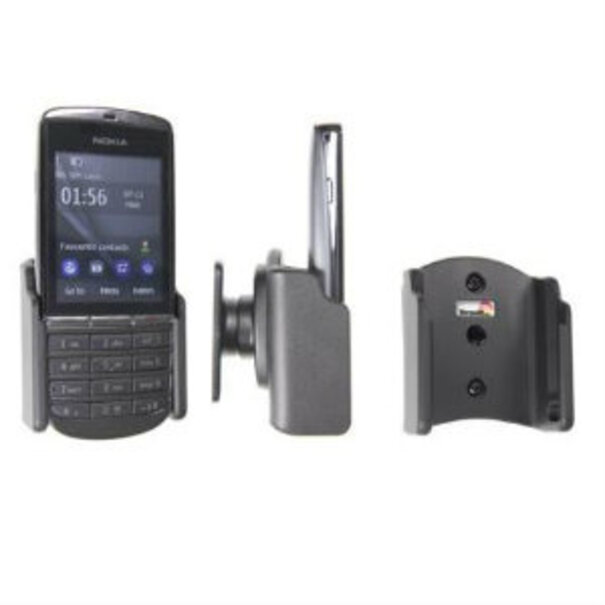 Brodit Telefoonhouder Nokia Asha 300 - Passieve houder met swivelmount