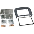 ACV 2-DIN Paneel Mercedes Benz SL-Klasse 2001-2011 Kleur: Rubbertouch Zwart