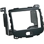 2-DIN Paneel Hyundai I10 2008-2013 - Kleur: Rubbertouch zwart