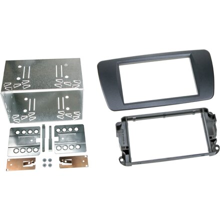 2-DIN Paneel Seat Ibiza 2008-2017 - Kleur: Azabach zwart