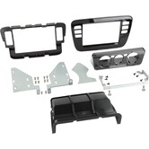 2-DIN Paneel -  Volkswagen up! / Seat Mii / Skoda Citigo 2011-2016 -  Kleur: Piano zwart