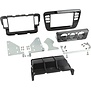 2-DIN Paneel -  Volkswagen up! / Seat Mii / Skoda Citigo 2011-2016 -  Kleur: Piano zwart