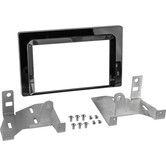 2-DIN Paneel -  Toyota Aygo X 2022-2023 - Kleur: Piano Zwart