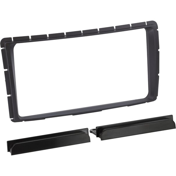 ACV 2-DIN Paneel Toyota Hilux N25 facelift 2011-2016 Kleur: Zwart