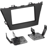 2-DIN Paneel Toyota Prius V 2012-2019 Kleur: Zwart