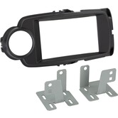 2-DIN Paneel Toyota Yaris 2014- 2019 Kleur: Zwart