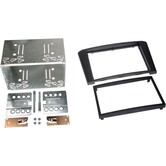 2-DIN Paneel -  Toyota Avensis 2003-2009 -  Kleur: Zwart