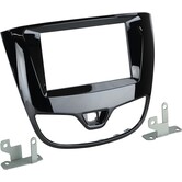 2-DIN Paneel Opel Karl 2017- Piano Zwart