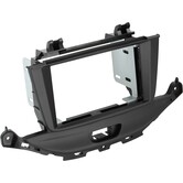 2-DIN Paneel Opel Astra K 2015-2019 Kleur: Zwart