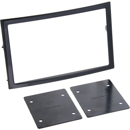 2-DIN Paneel -  Nissan 350Z 2002-2005  -  Kleur: zwart