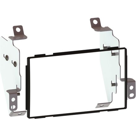 2-DIN Paneel Nissan Note 2006-2013 - kleur: Zwart