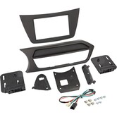 2-DIN Paneel Mercedes Benz C-Klasse (W204) 2011-2014 Kleur: Zwart