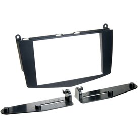 2-DIN Paneel Mercedes Benz C-Klasse W204 2007-2011 Kleur: Zwart