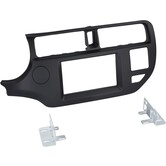 2-DIN Paneel Kia Rio 2011-2015  Kleur: Zwart