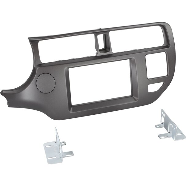 ACV 2-DIN Paneel -  Kia Rio 2011-2015 -  Kleur: Antraciet