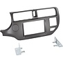 2-DIN Paneel -  Kia Rio 2011-2015 -  Kleur: Antraciet