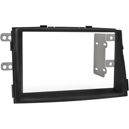 2-DIN Paneel Kia Sorento II 2009-2012 Kleur: Zwart