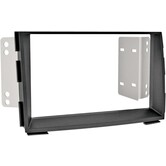 2-DIN Paneel -  Kia Venga 2009-2019 -  Kleur: Zwart