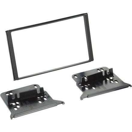 2-DIN Paneel Kia Sorento 2006-2009 Kleur: Zwart