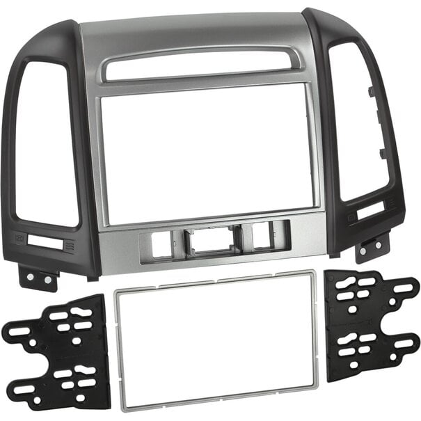 ACV 2-DIN Paneel Hyundai Santa Fé 2006-2012 Kleur: Zwart