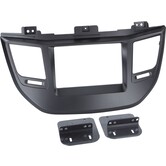 2-DIN Paneel Hyundai Tucson 2015-&gt; Kleur: Zwart