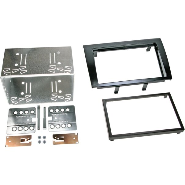 ACV 2-DIN Paneel Fiat Bravo 2007-2014 - Kleur: Piano Zwart