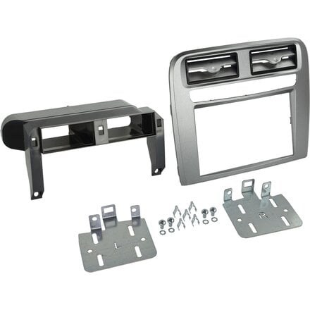 2-DIN Paneel Fiat Grande Punto 2005-2010 Kleur: Antraciet Metallic