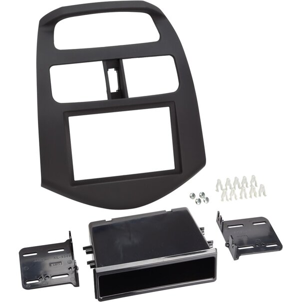 ACV 2-DIN Paneel Chevrolet Spark 2013-2015 Kleur:Zwart