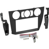 2-DIN Paneel BMW 3-Serie (E90/E91/E92/E93) 2006-2012 Kleur: Zwart