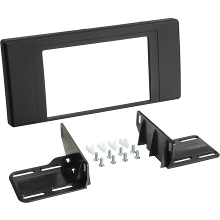 2-DIN Paneel BMW X5 (E53) - Land Rover Range Rover - Kleur: Zwart