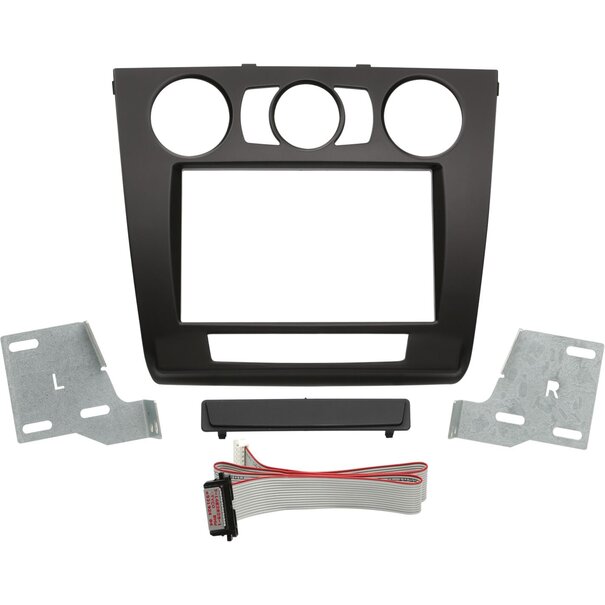 ACV 2-DIN Paneel BMW 1-Serie (E81 / E82 / E87 / E88) 2007-2013 Kleur: Zwart