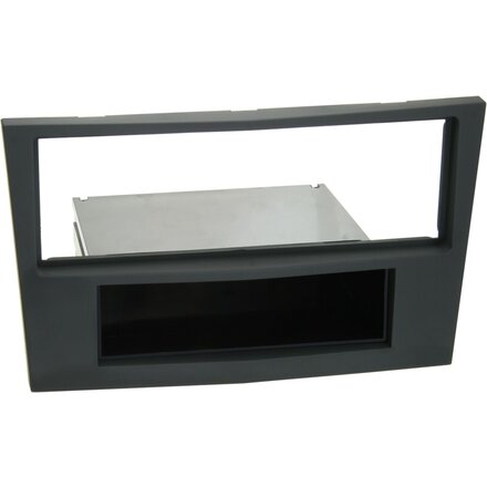 RT 1-DIN Paneel met aflegbakje. Opel Astra 2004-2010 Kleur: Charcoal