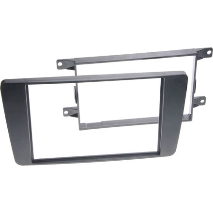 2-DIN Paneel -  Skoda Octavia II/ Yeti - Kleur: Zwart