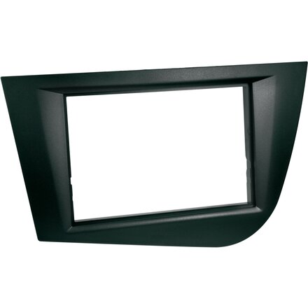 2-DIN Paneel Seat Leon 2005-2009 - Kleur: Zwart