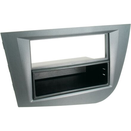 2-DIN Paneel Seat Leon 2005-2009 Kleur: Grijs