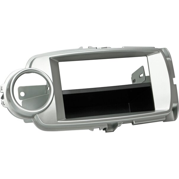 ACV 2-DIN Paneel Toyota Yaris 2011-2014 Kleur: Zilver