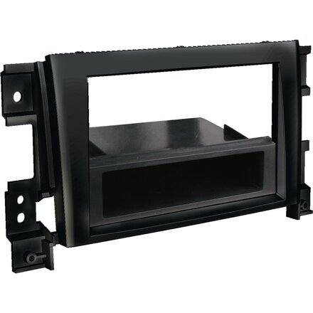 2-DIN Paneel Suzuki Grand Vitara 2006-2015 Kleur: Zwart