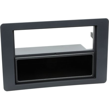 2-DIN Paneel Saab 9.5 2005-2011 Kleur: Zwart