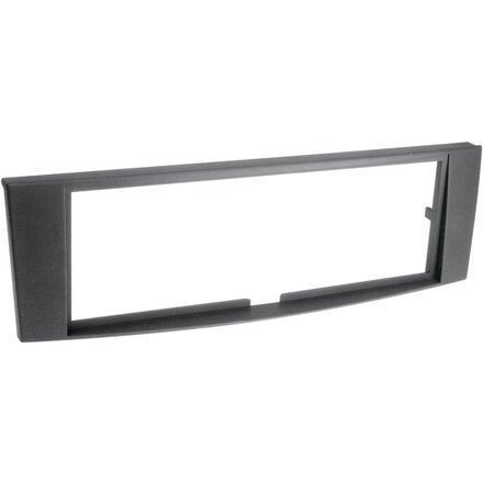 1-DIN Paneel -  Renault Laguna 2005-2007 -  Kleur: Zwart