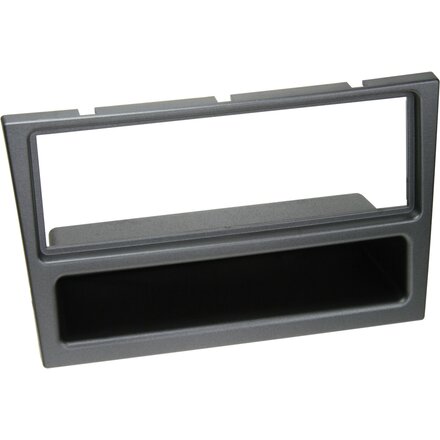 1-DIN Paneel met aflegbakje. Opel - Renault Kleur: Charcoal Metallic