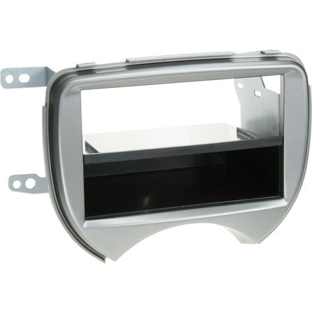 2-DIN Paneel Nissan Micra 2011-2013 Kleur: Zilver