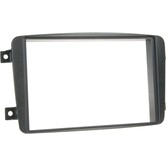 2-DIN Paneel -  Mercedes Benz - C-Klasse - CLK-Klasse - Vito - Viano - Kleur: Zwart