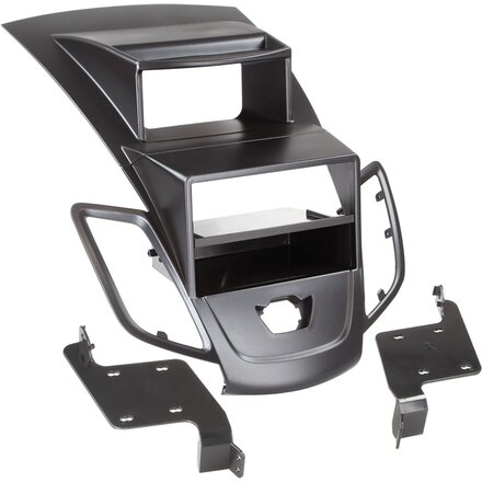 2-DIN Paneel Ford Fiesta met Multifunctioneel display 2008-2013 - Kleur: Zwart