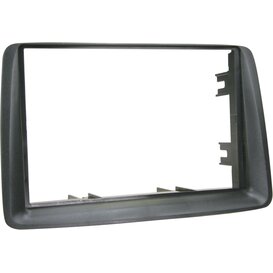 2-DIN Paneel -  Fiat Panda 2003-2012 -  Kleur: Grijs