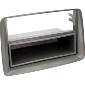 2-DIN Paneel -  Fiat Panda (169) 2003-2012 -  Kleur: Grijs