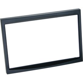 2-DIN Paneel Peugeot 207/ 307 - Citroën C2/ C3 (Pluriel) - Fiat Scudo Kleur: Zwart