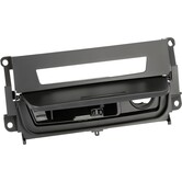 1-DIN Paneel BMW 3-Serie Limousine (E90), Touring (E91), Coupe (E92), Cabrio (E93)  Kleur: Zwart